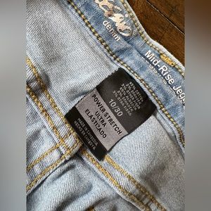 Mid-Rise Mossimo Jeggings 10S - Power Stretch